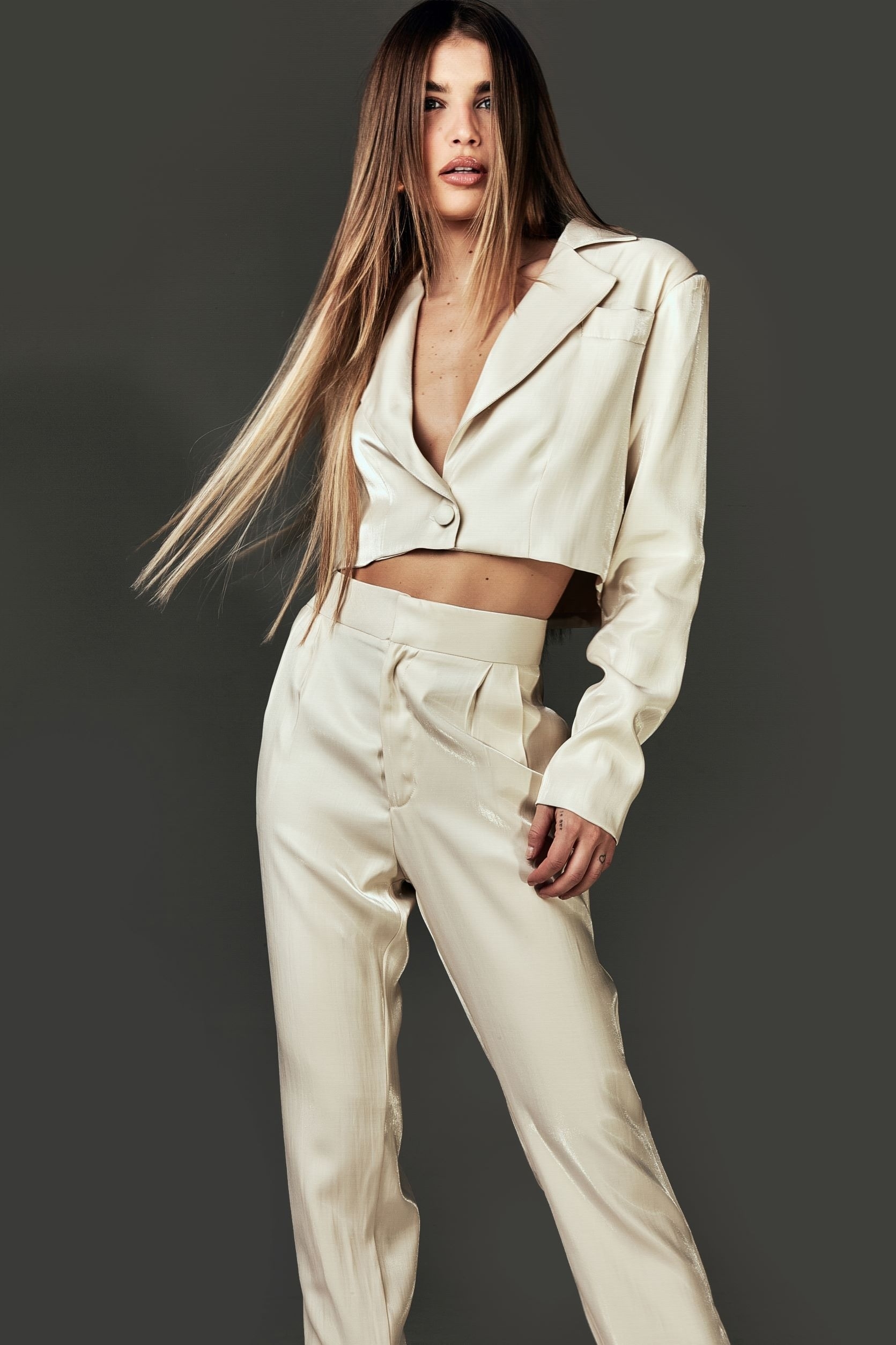 Blazer Cropped - Off White