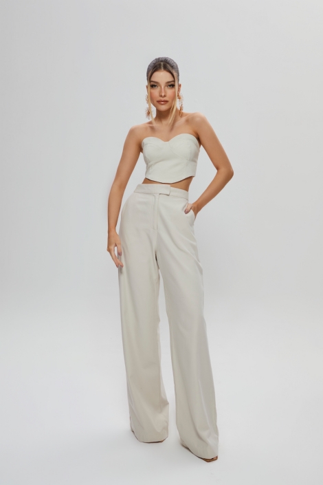 Calça Alfaiataria - Off White